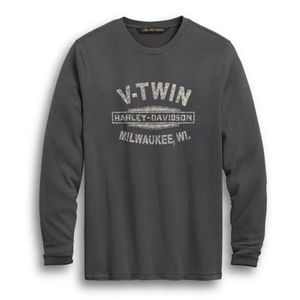 NEW Harley-davidson V-Twin long sleeve tee